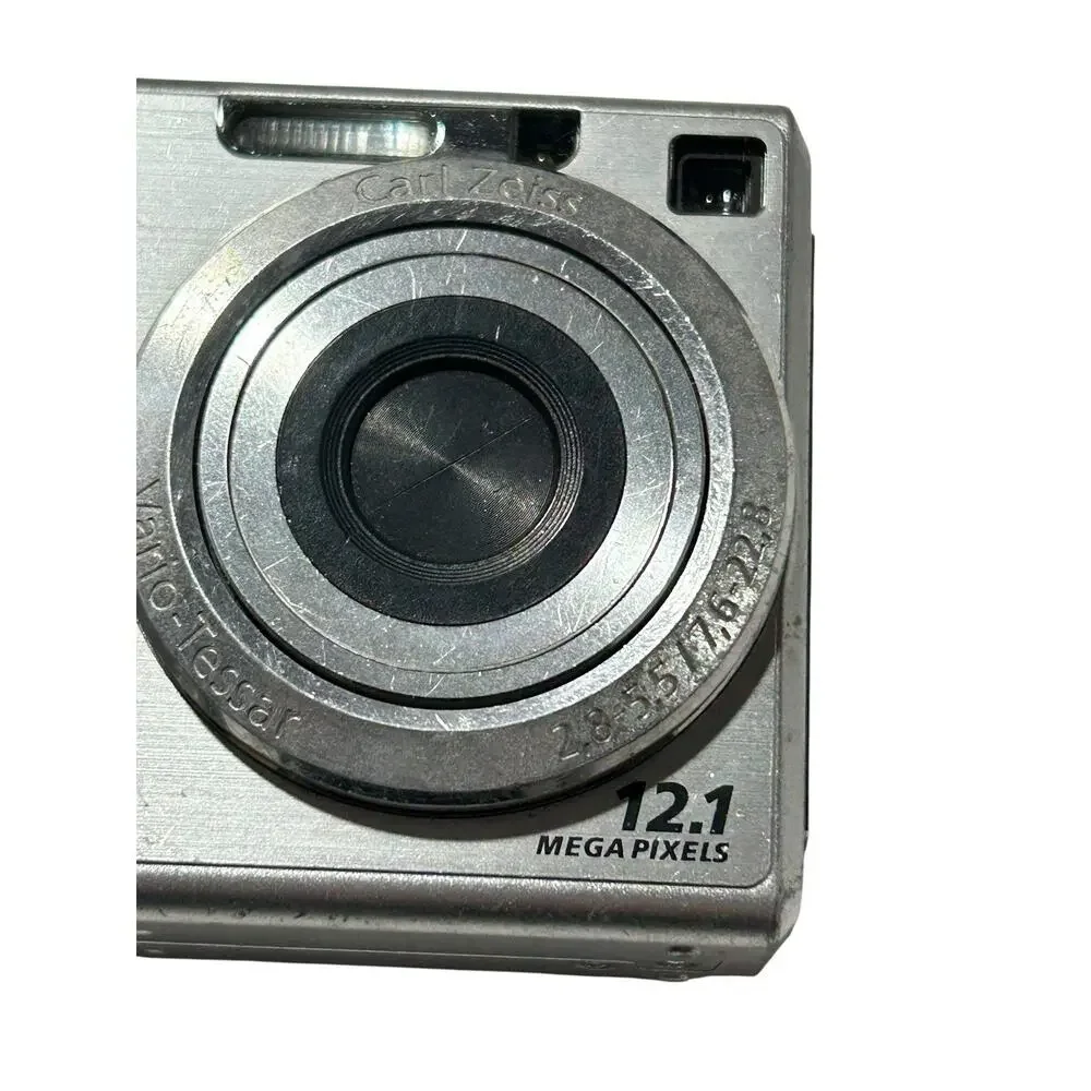 Sony Cybershot DSC-W290 12.1 Mega Pixels Camera Silver - No Charger Untested